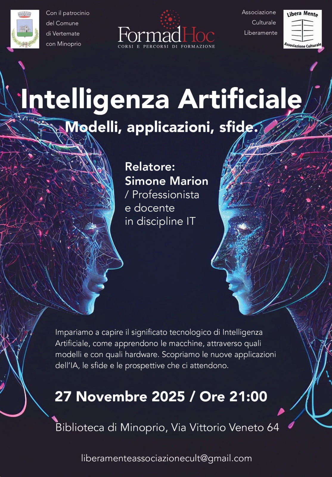 Locandina Intelligenza Artificiale